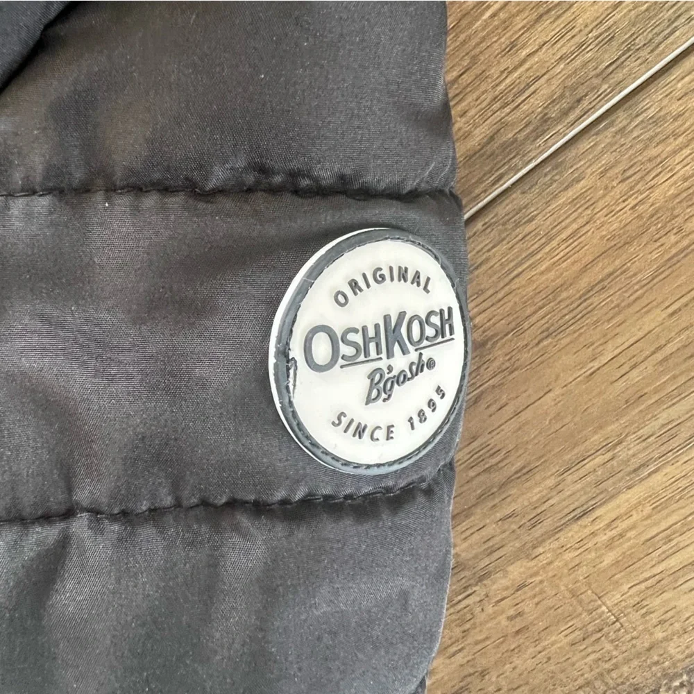Oshkosh B’Gosh Baby Boys Colorblock Parka with Cozy Faux Fur Hood 12 month